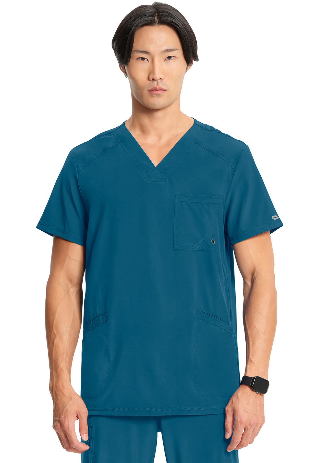 Infinity Men's V-Neck Scrub Top Men's Scrub Top Cherokee Infinity Caribbean XS