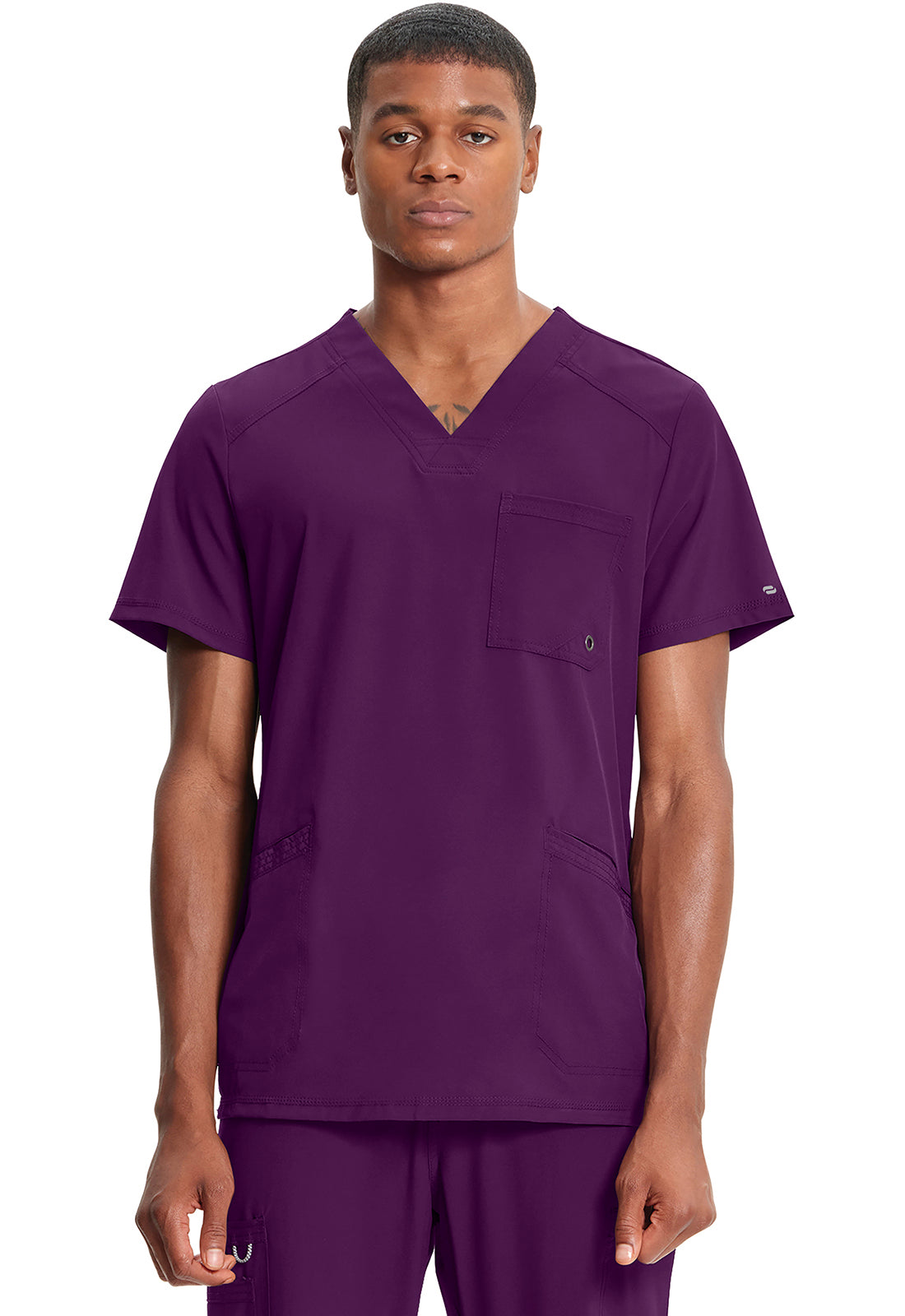 Infinity Men's V-Neck Scrub Top Men's Scrub Top Cherokee Infinity