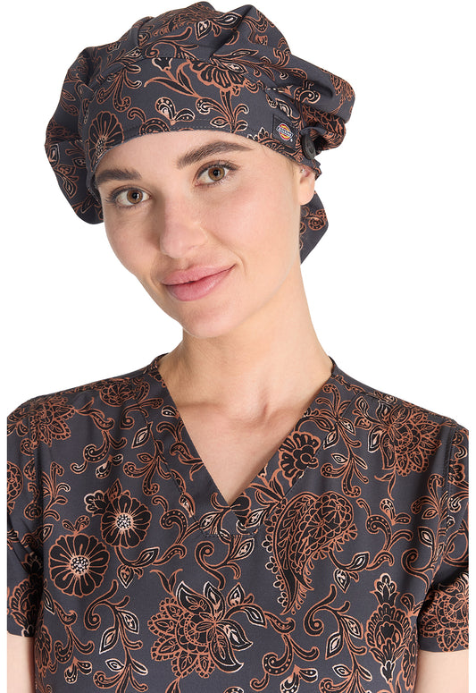 Dixies Unisex Bouffant Scrub Hat Unisex Bouffant Scrub Cap Dickies Western Floral