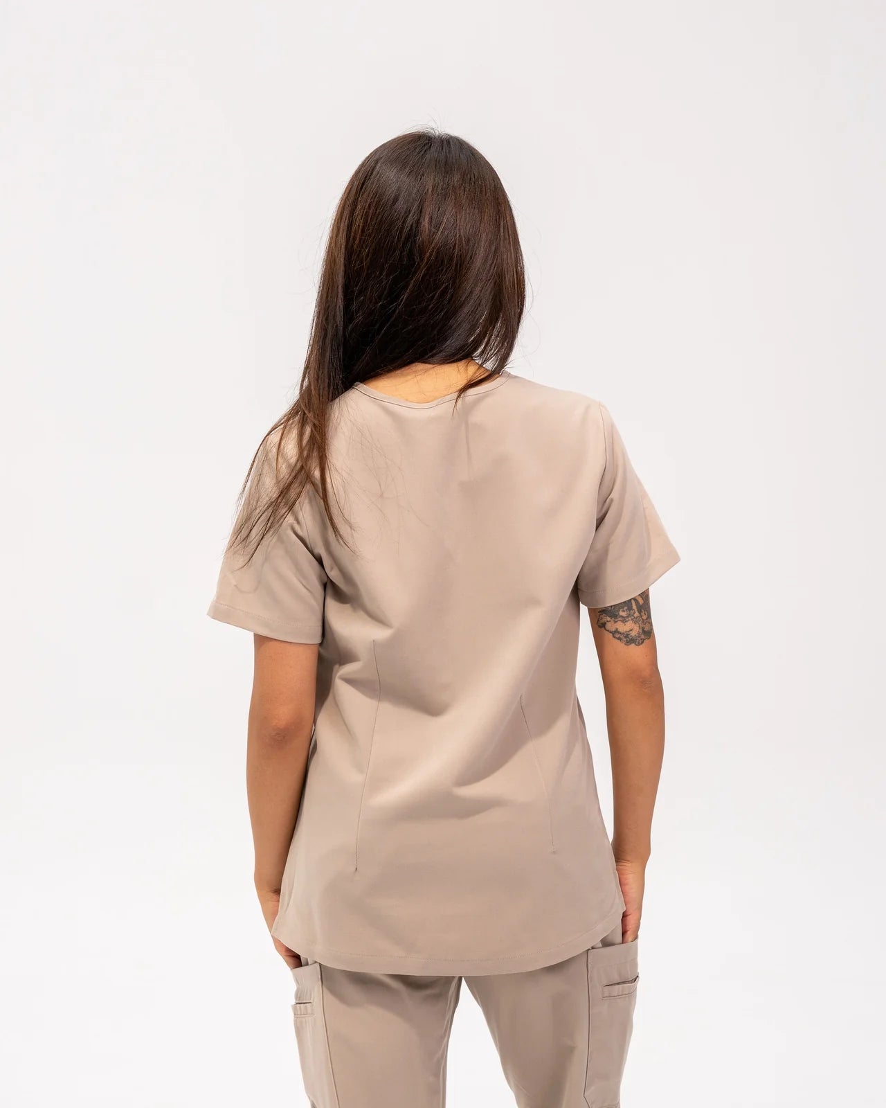 Victoria 4-Pocket Scrub Top
