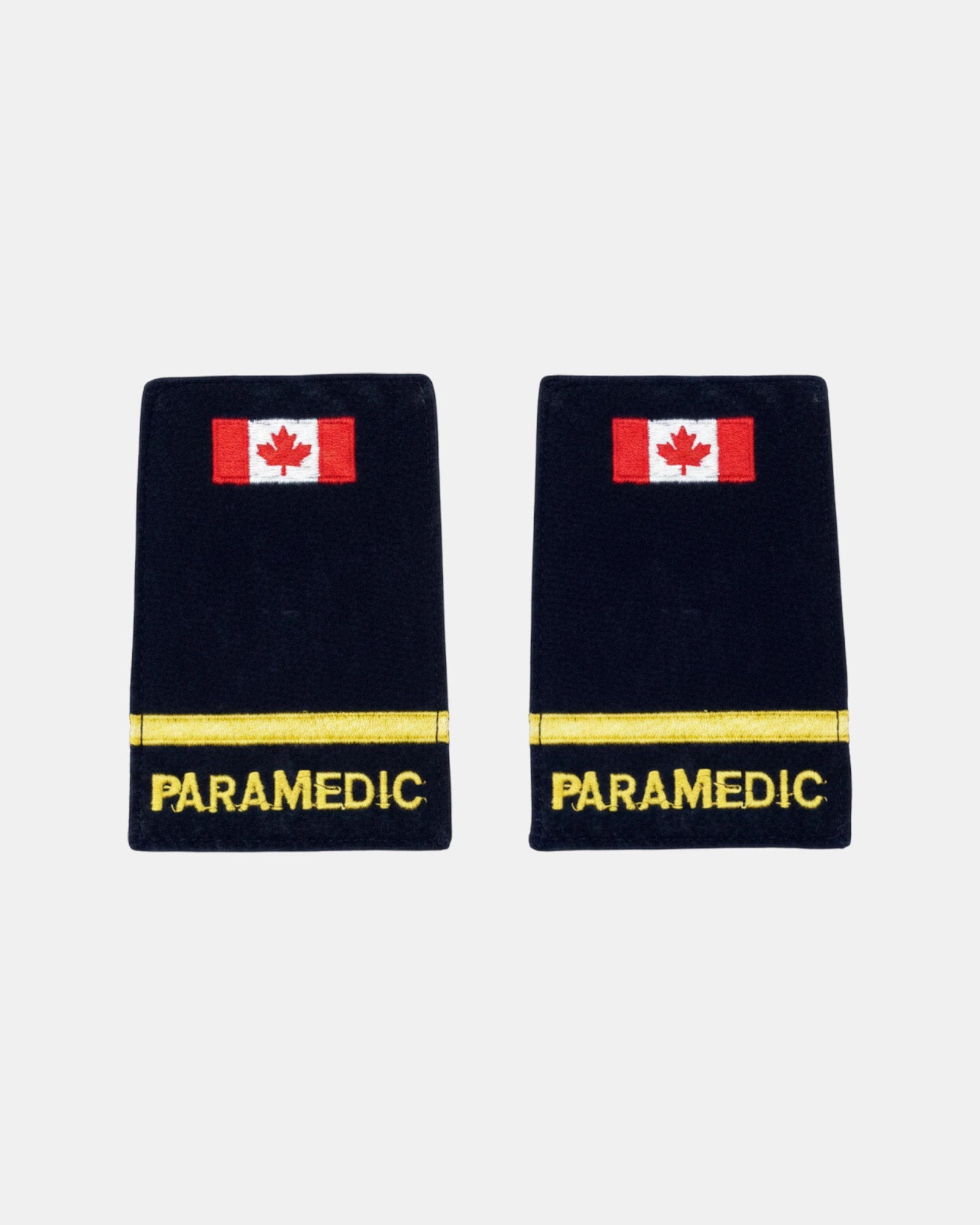 Navy & Gold Paramedic Epaulette Slip On