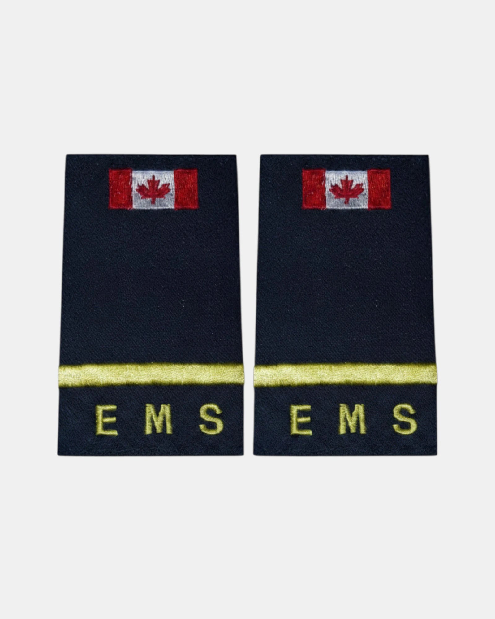 Navy and Gold EMS Epaulette Slip on