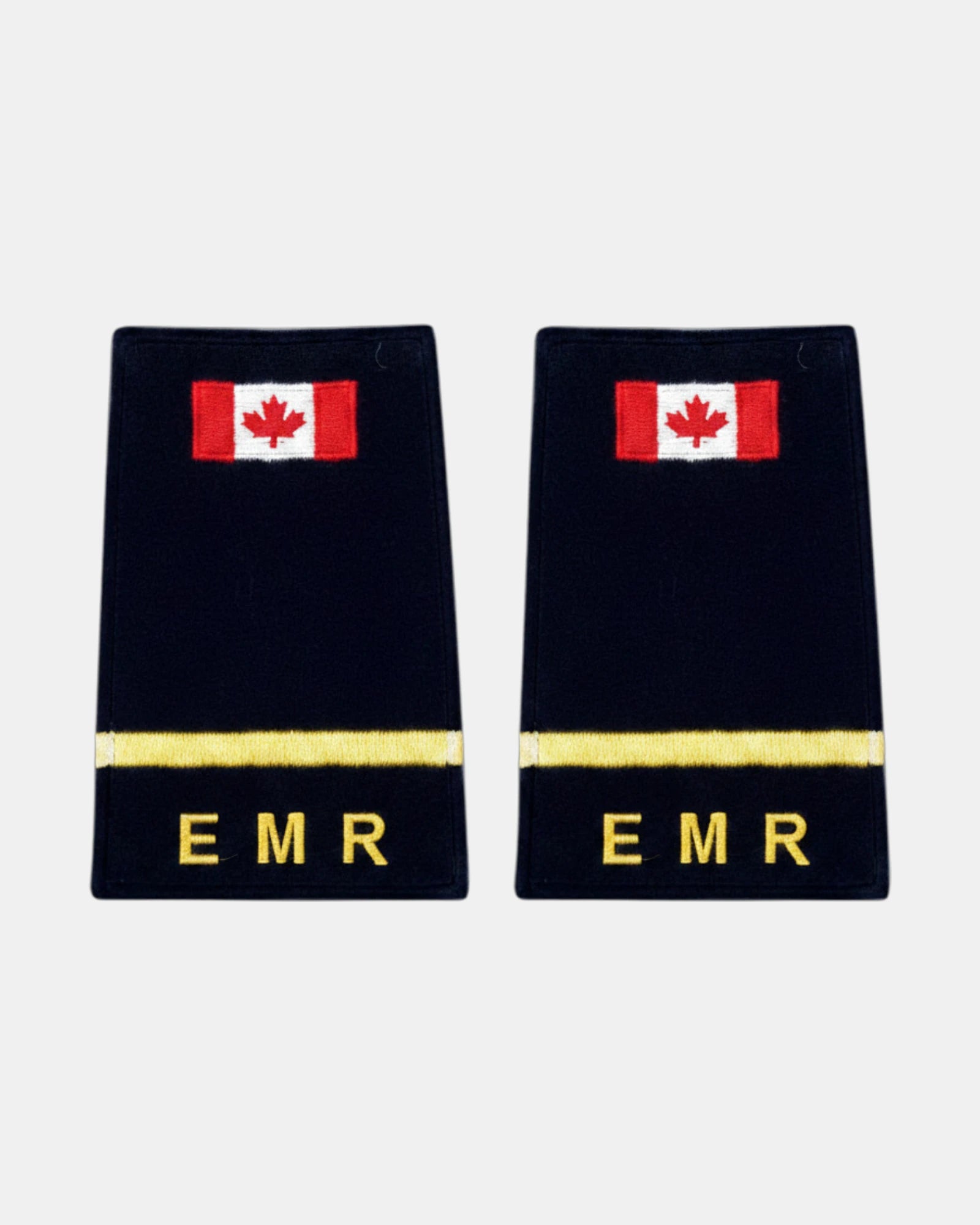 Navy and Gold EMR Epaulette Slip on