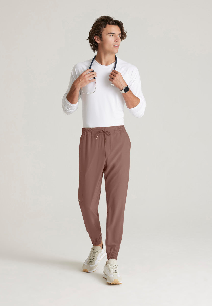 Voyager 5-Pocket Jogger Scrub Pant Men's Scrub Jogger Grey's Anatomy Evolve