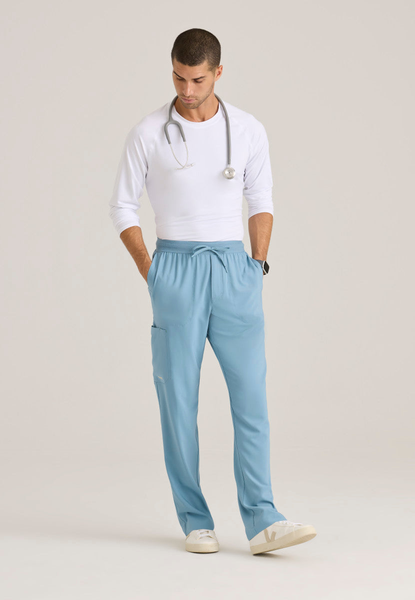 Highland Slim & Straight Men's Scrub Pant Men's Scrub Pant Grey's Anatomy Evolve