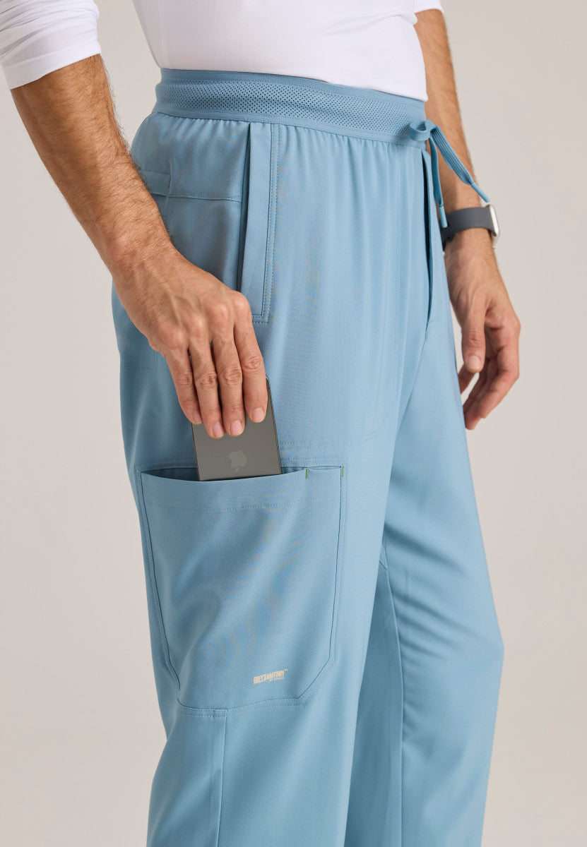 Highland Slim & Straight Men's Scrub Pant Men's Scrub Pant Grey's Anatomy Evolve