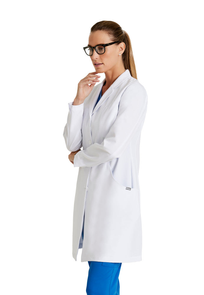Penelope 35" White Lab Coat Women's Lab Coat Grey's Anatomy Signature