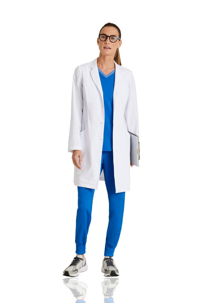 Penelope 35" White Lab Coat Women's Lab Coat Grey's Anatomy Signature
