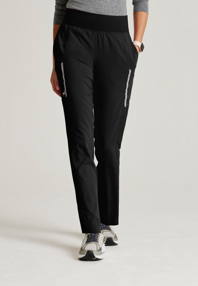 Range Yoga Scrub Pant Women's Scrub Pant Grey's Anatomy Impact Black XXS