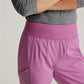 Petite Grey's Anatomy Range Pant - Yoga Waistband Tapered Leg Scrub Pant Women's Scrub Pant Grey's Anatomy Impact   