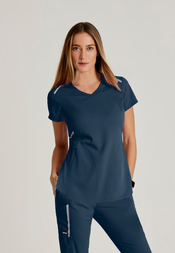 Grey's Anatomy Impact - Octave Tuck In Scrub Top Women's Scrub Top Grey's Anatomy Impact   