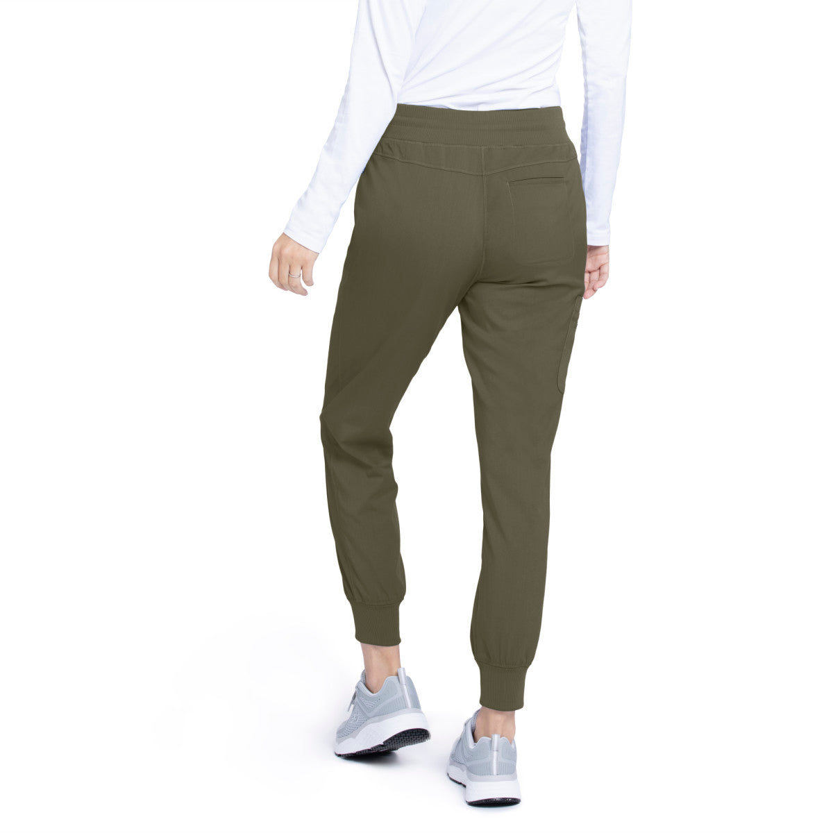 Petite Eden 5-Pocket Mid-Rise Jogger Scrub Pant Women's Petite Scrub Jogger Grey's Anatomy