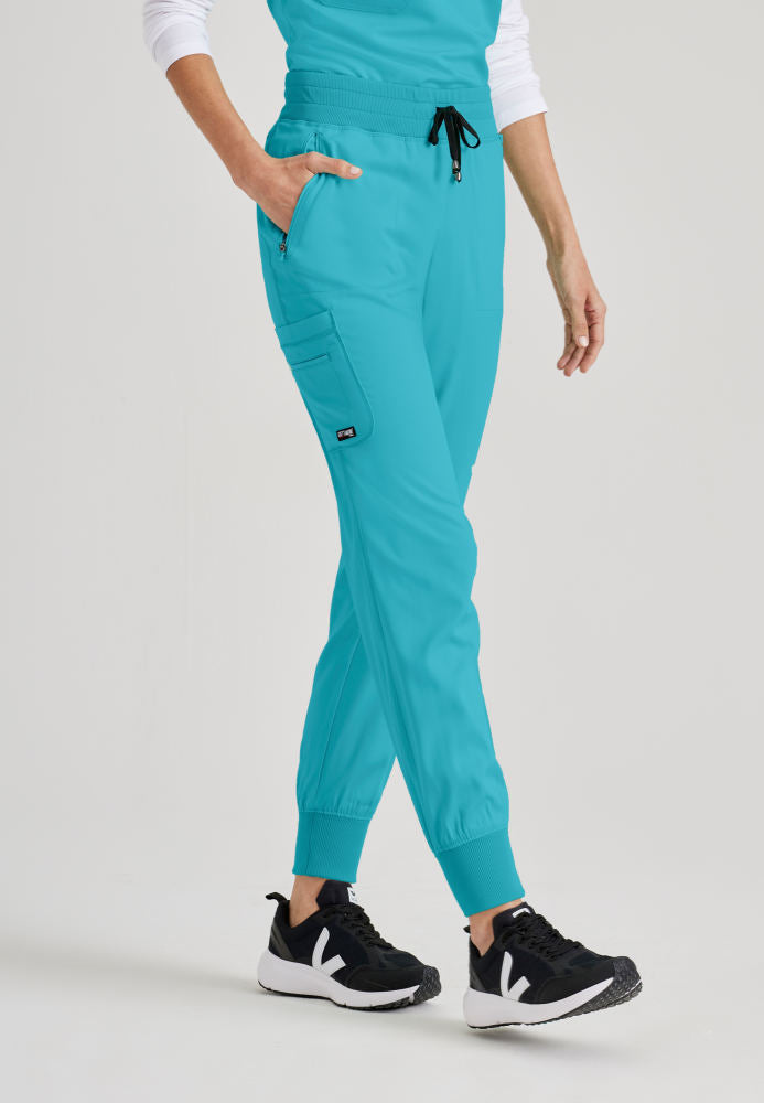 Teal jogger scrub online pants