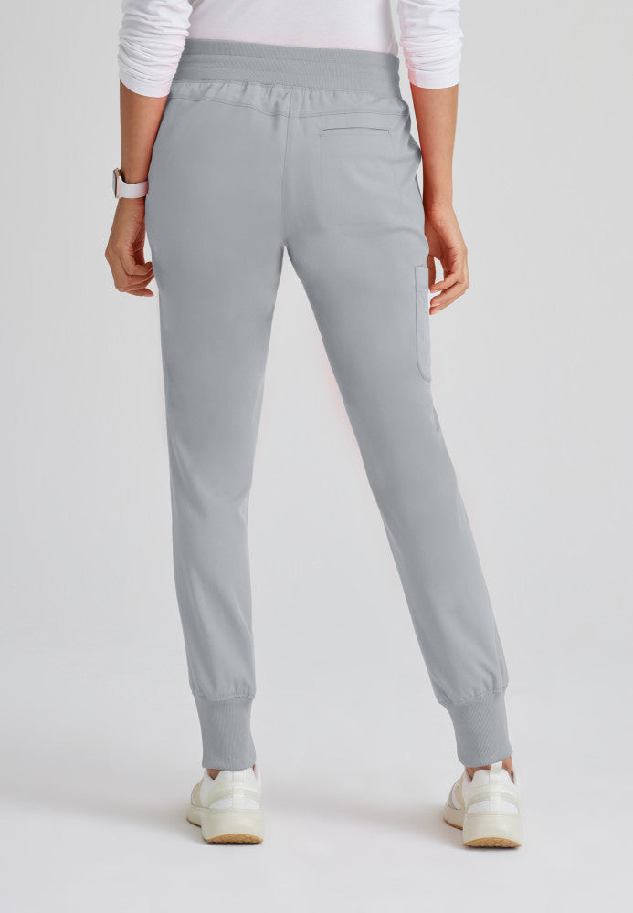 Grey's Anatomy | Eden 5-Pocket Mid-Rise Jogger Scrub Pant Women's Scrub Jogger Grey's Anatomy   