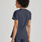 Grey's Anatomy - Kim 3 Pocket Scrub Top Women's Scrub Top Grey's Anatomy Spandex Stretch   