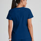 Grey's Anatomy Emma Top - 4 Pocket Scrub Top in Classic Colors Women's Scrub Top Grey's Anatomy Spandex Stretch   