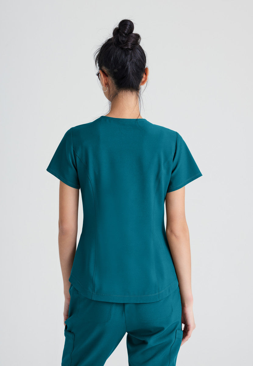 Rhythm Scrub Top | Sudbury Campus Women's Scrub Top Grey's Anatomy Evolve   