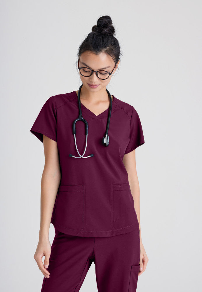 Grey's Anatomy Evolve - Rhythm Scrub Top – Lasalle Uniform