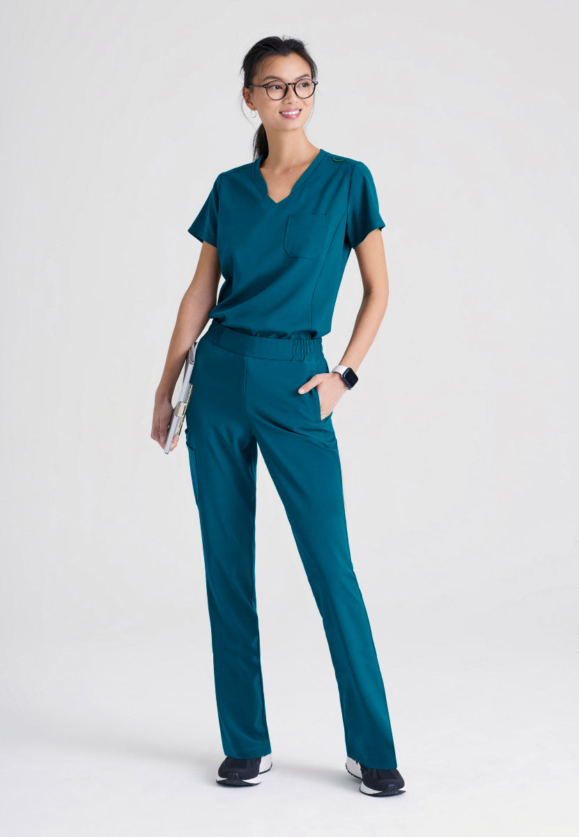 Sway Tuck In Scrub Top | Sudbury Campus Women's Scrub Top Grey's Anatomy Evolve   