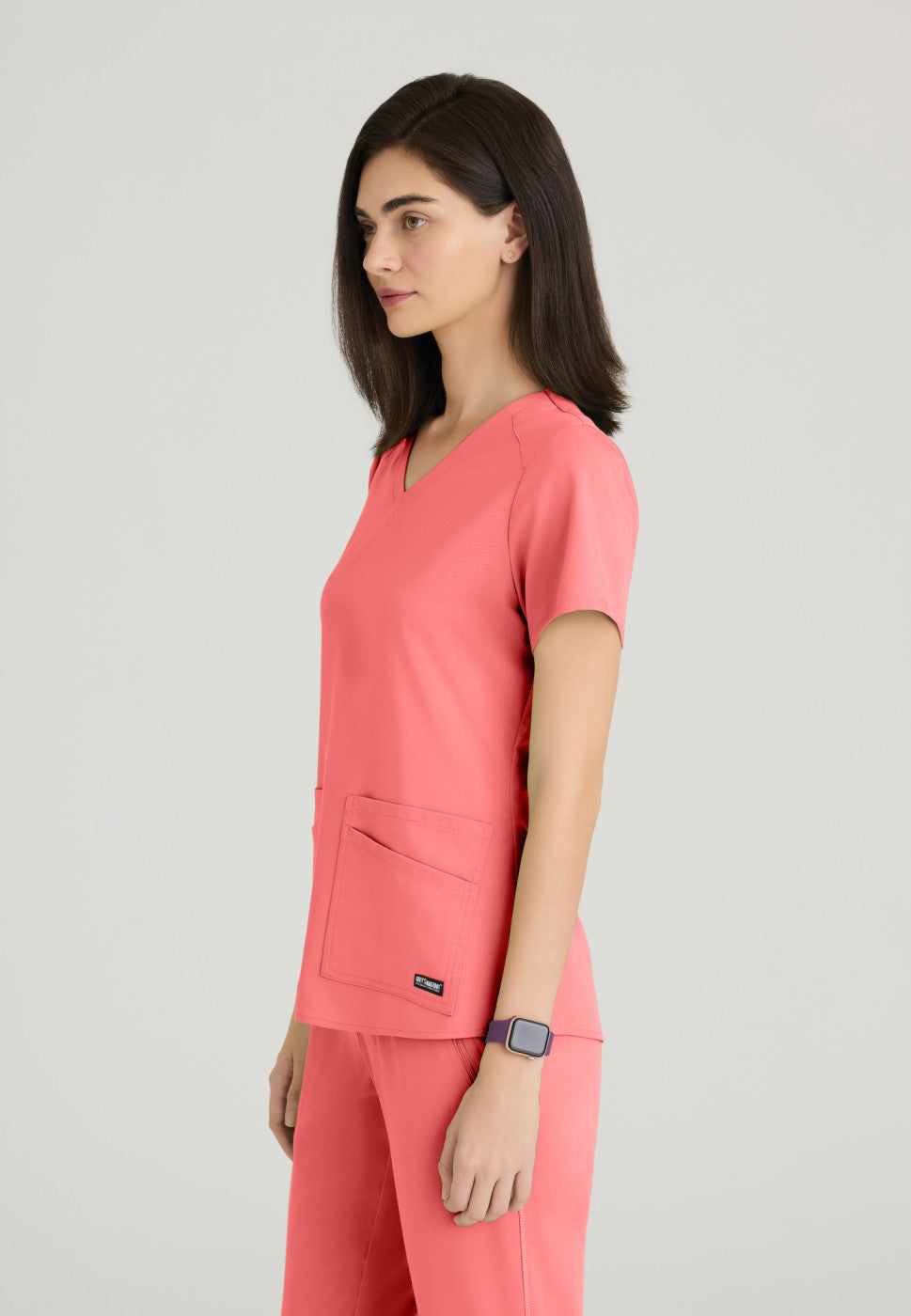 Emma 4-Pocket Scrub Top