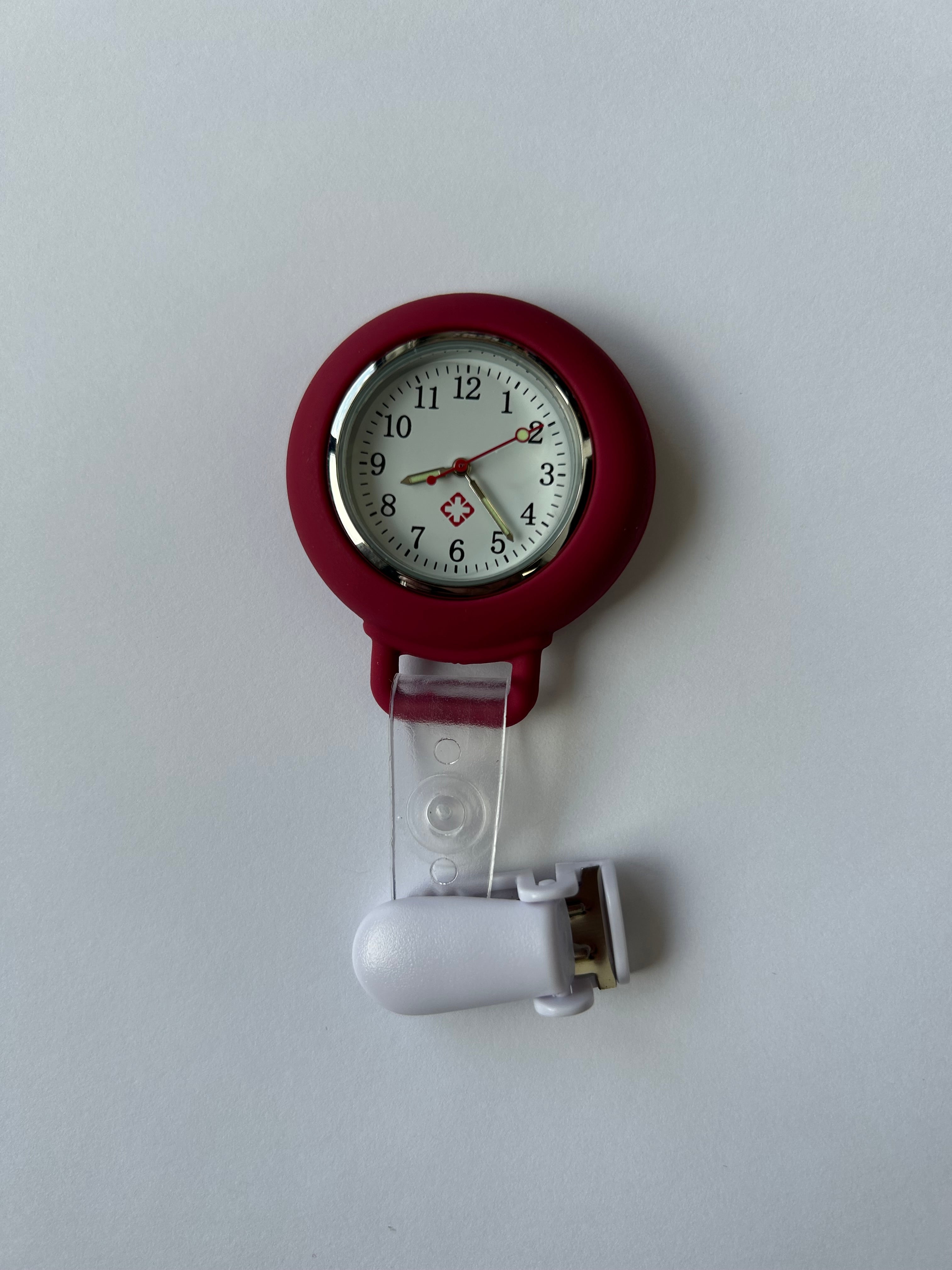 Clip On Analog Nurse Watch