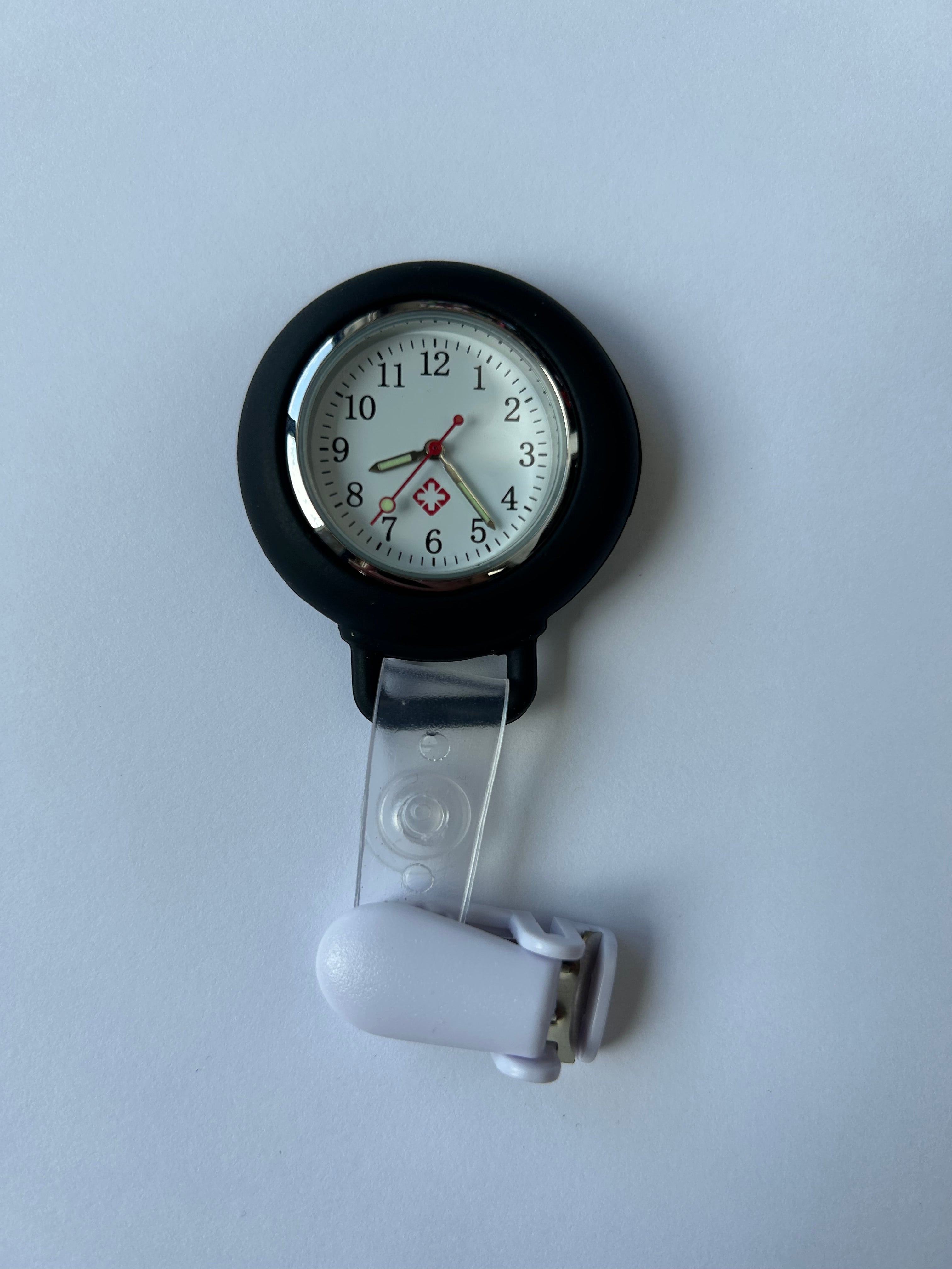 Nurse clip on watch sale