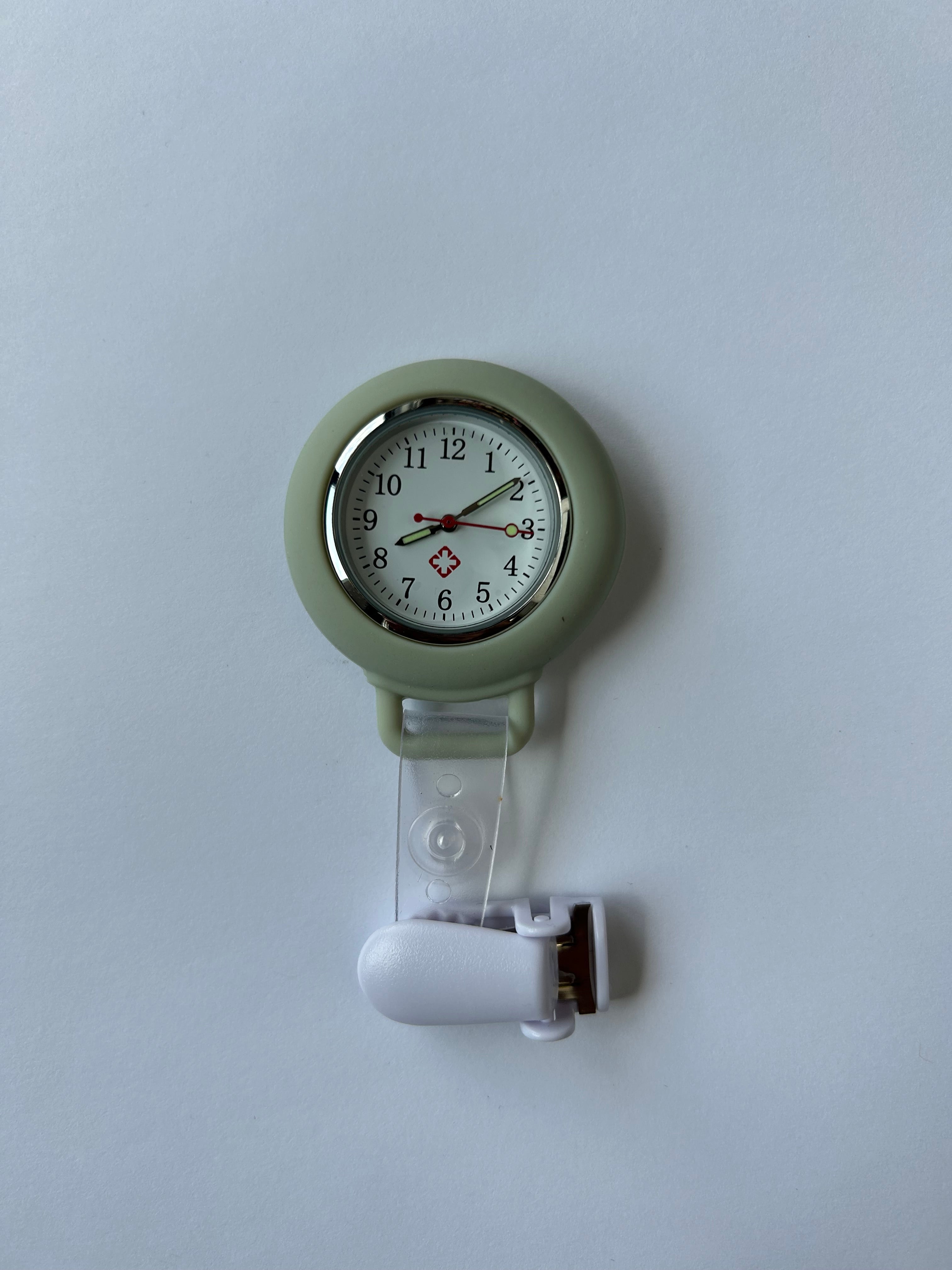 Nurse clip on outlet watch