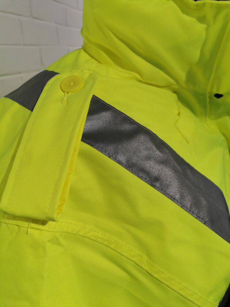 CTS 3-IN-1 Safety Reversible Jacket with Inner Fleece High Visibility Jacket Lasalle Uniform