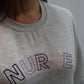 NURSE Crewneck Sweatshirt Crewneck Sweatshirt Lasalle Uniform   