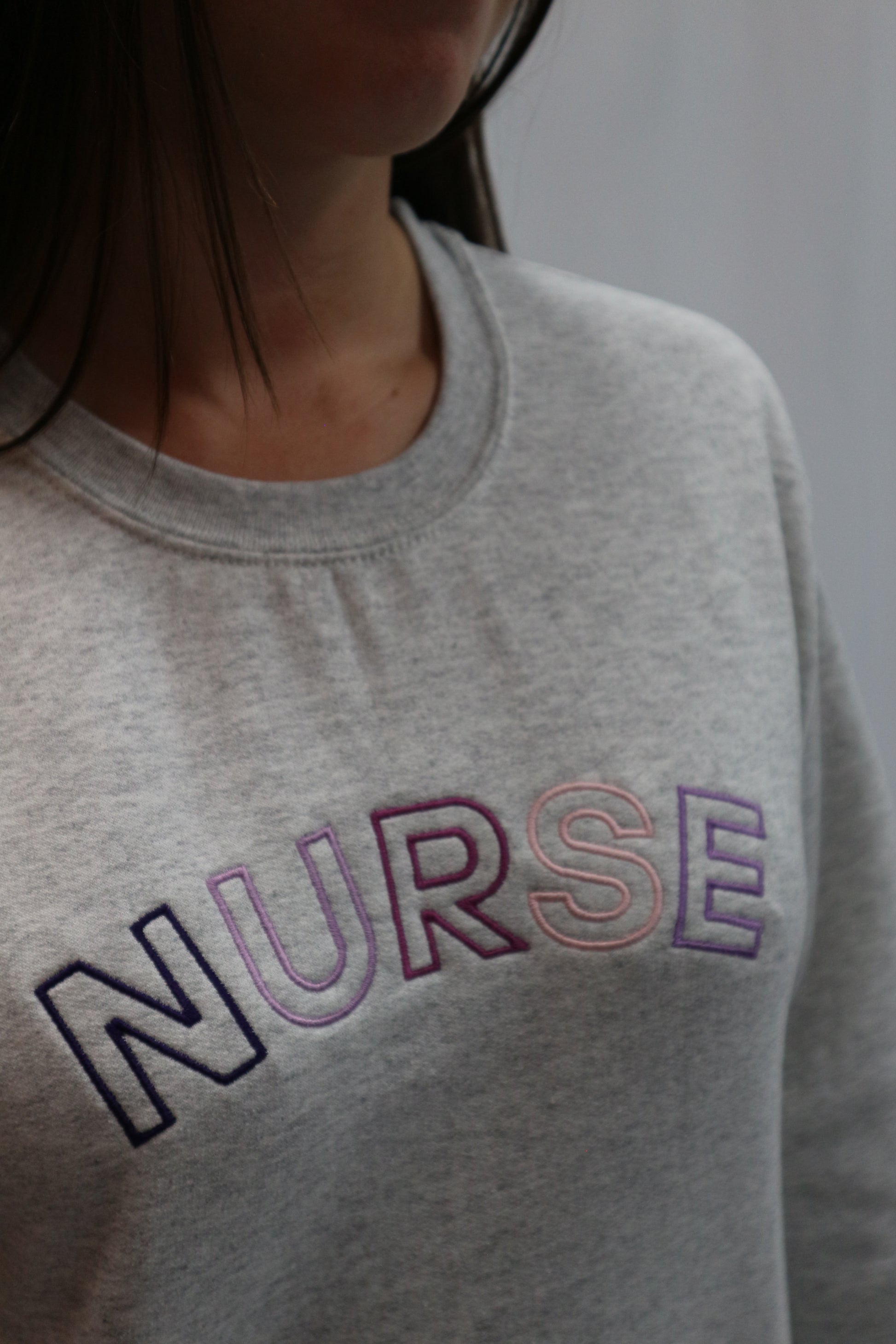 NURSE Crewneck Sweatshirt Crewneck Sweatshirt Lasalle Uniform   