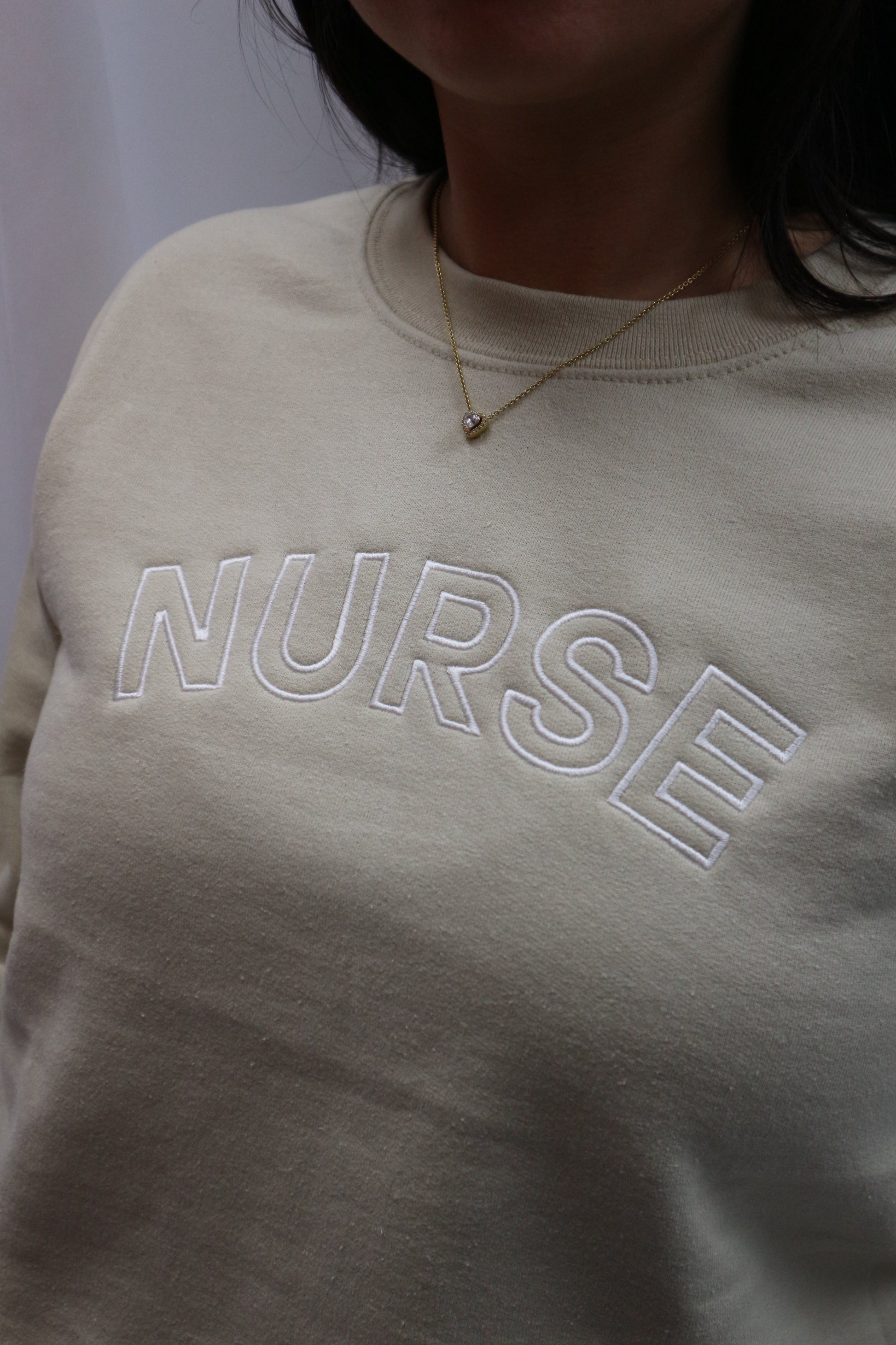 NURSE Crewneck Sweatshirt Crewneck Sweatshirt Lasalle Uniform   