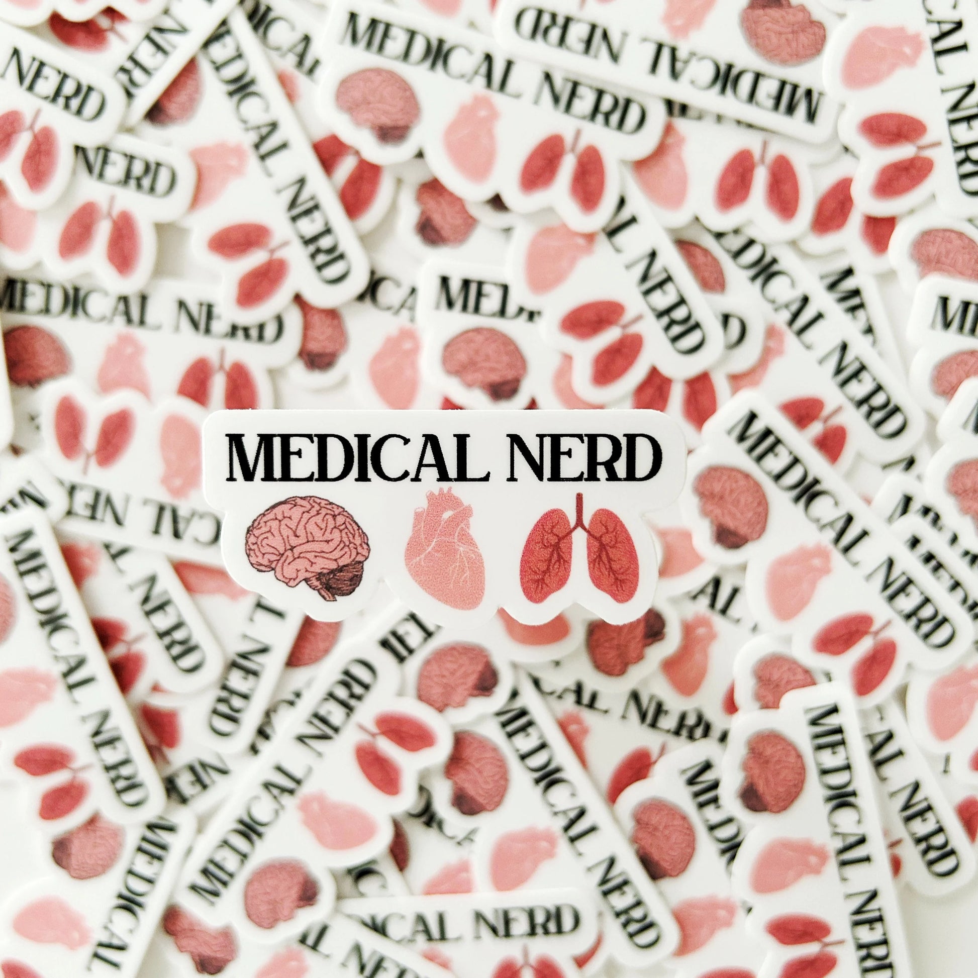 Nursing Stickers Stickers NurseIQ Medical Nerd  