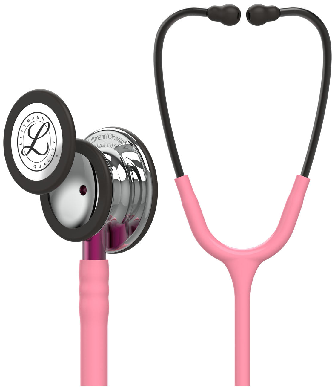 Littmann Classic III Stethoscope - Special Finish Stethoscope Littmann 3M Pearl Pink with Mirror Finish  