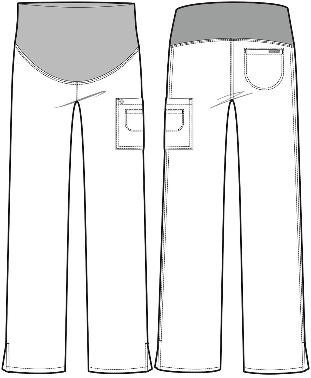 Touch Maternity Scrub Pants