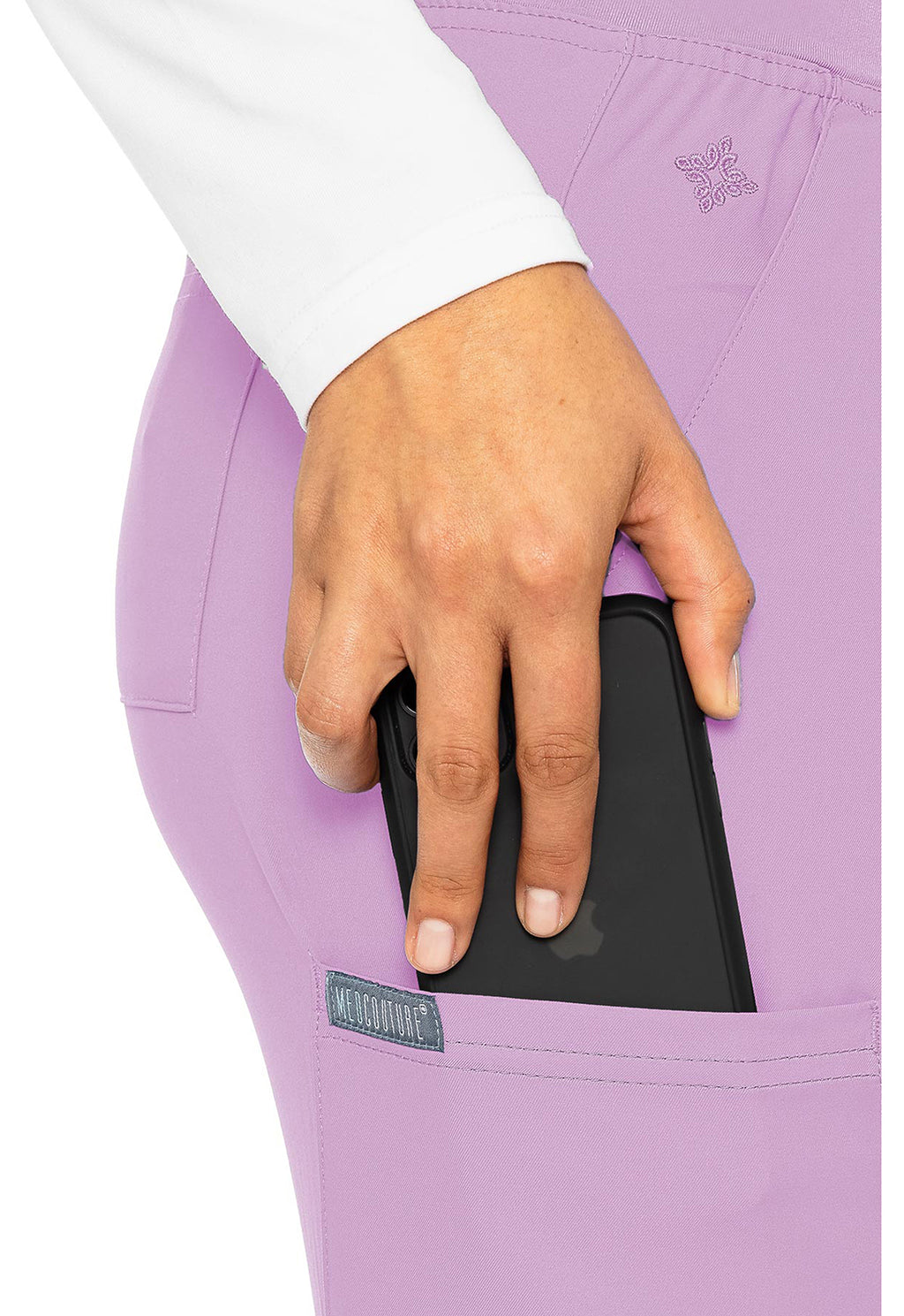 Insight 6-Pocket Jogger Scrub Pants – Lightweight, Stretch, Moisture-Wicking Women's Scrub Jogger Med Couture