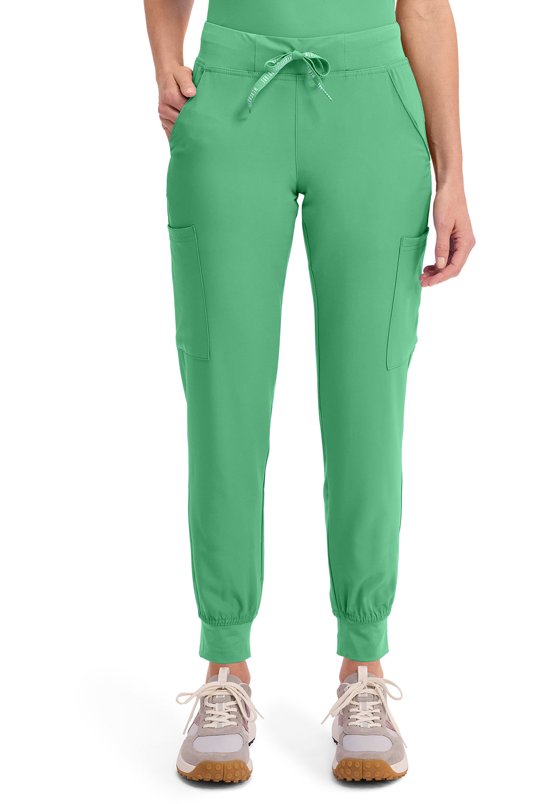Insight 6-Pocket Jogger Scrub Pants – Lightweight, Stretch, Moisture-Wicking Women's Scrub Jogger Med Couture Mint Julep XS