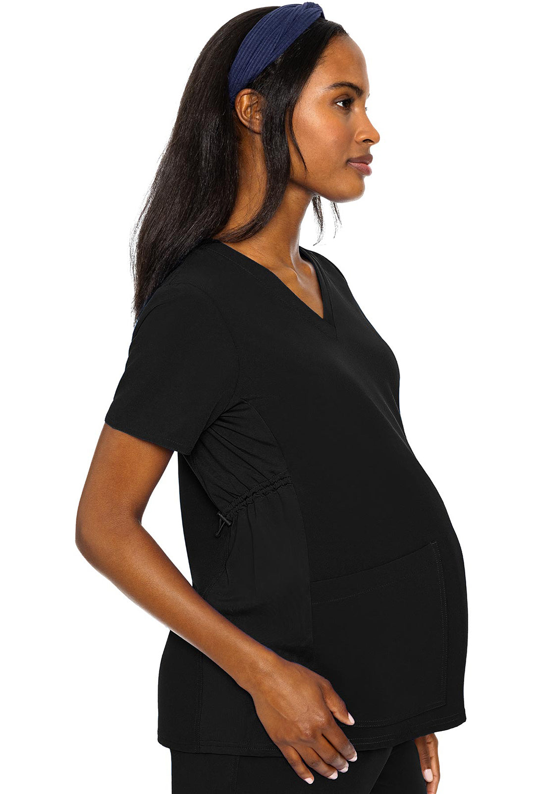 Med Couture Maternity V-Neck Top Women's Maternity Scrub Top MEDCOUTURE