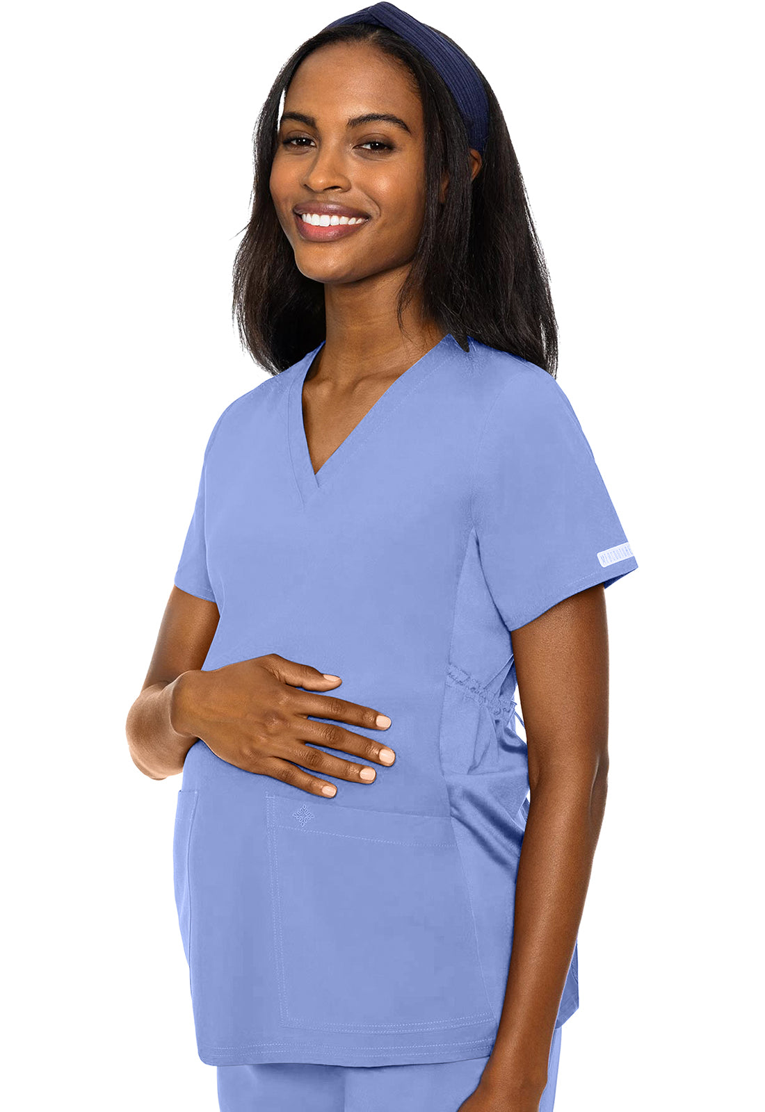Adjustable Maternity Scrub Top