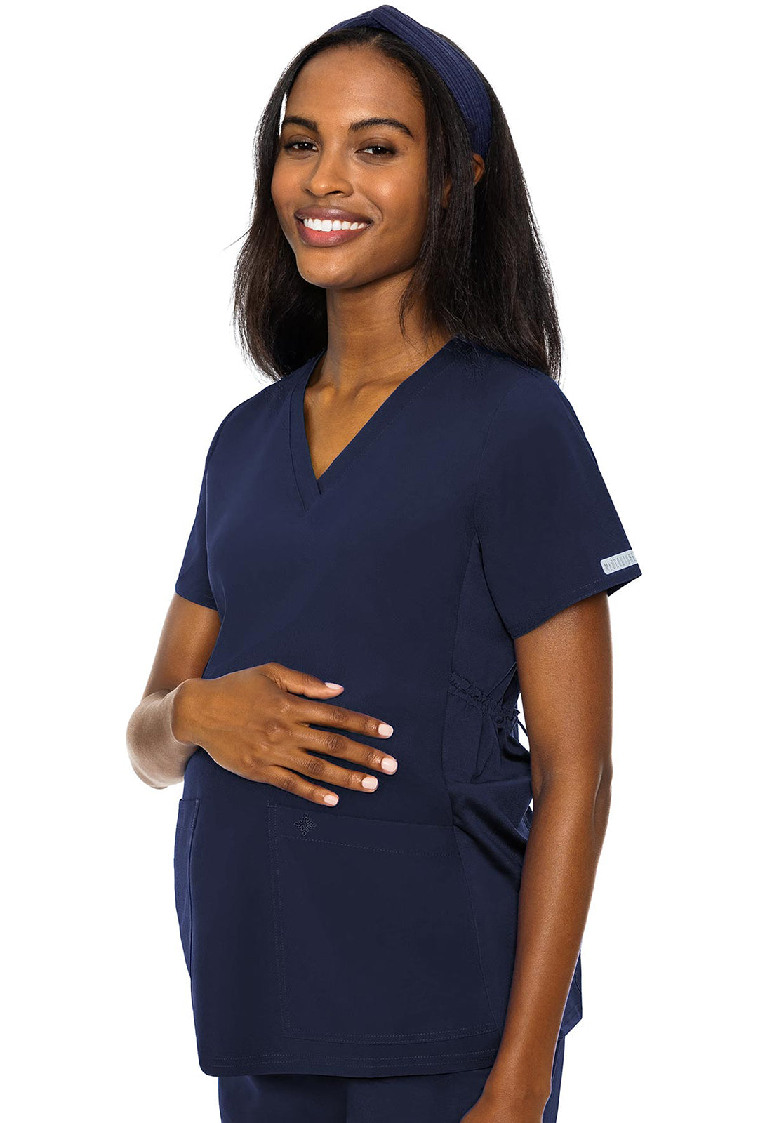 Adjustable Maternity Scrub Top