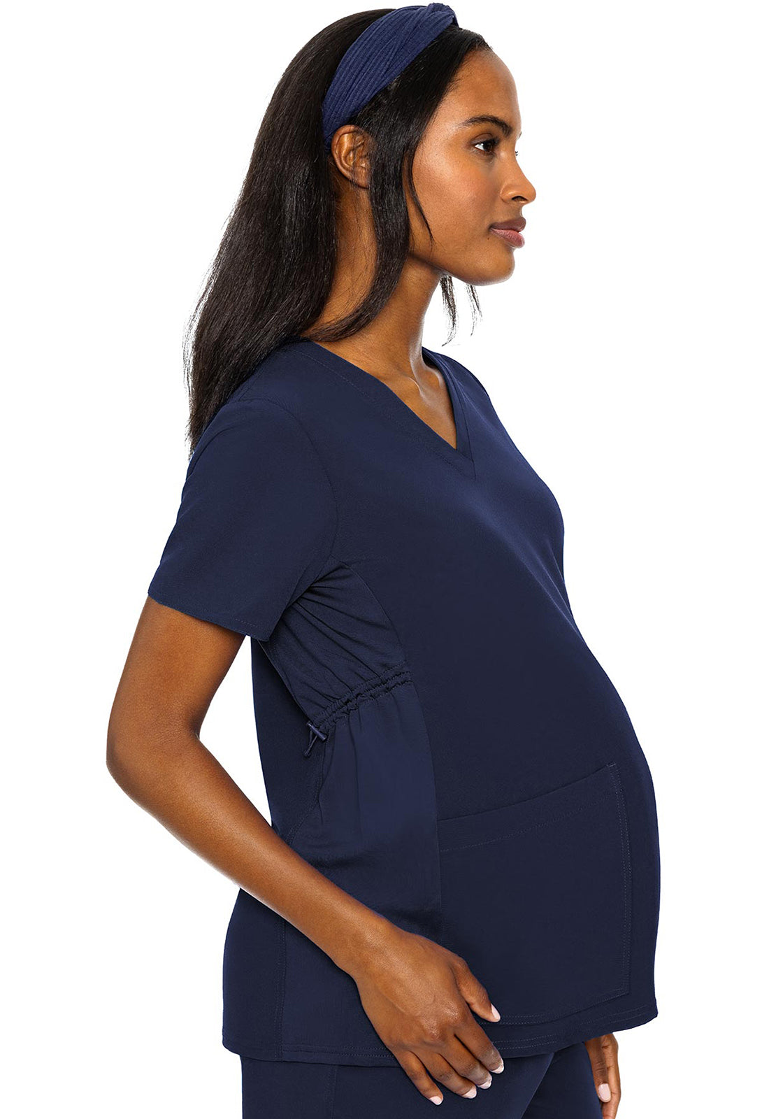 Adjustable Maternity Scrub Top