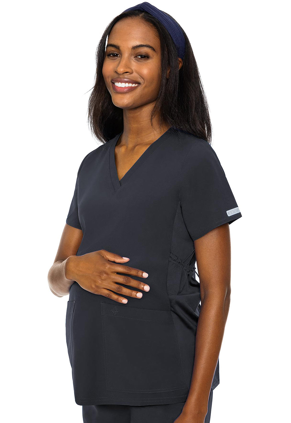 Adjustable Maternity Scrub Top