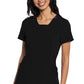 Med Couture Amp | V-Neck Scrub Top Women's Scrub Top Med Couture Black XS 