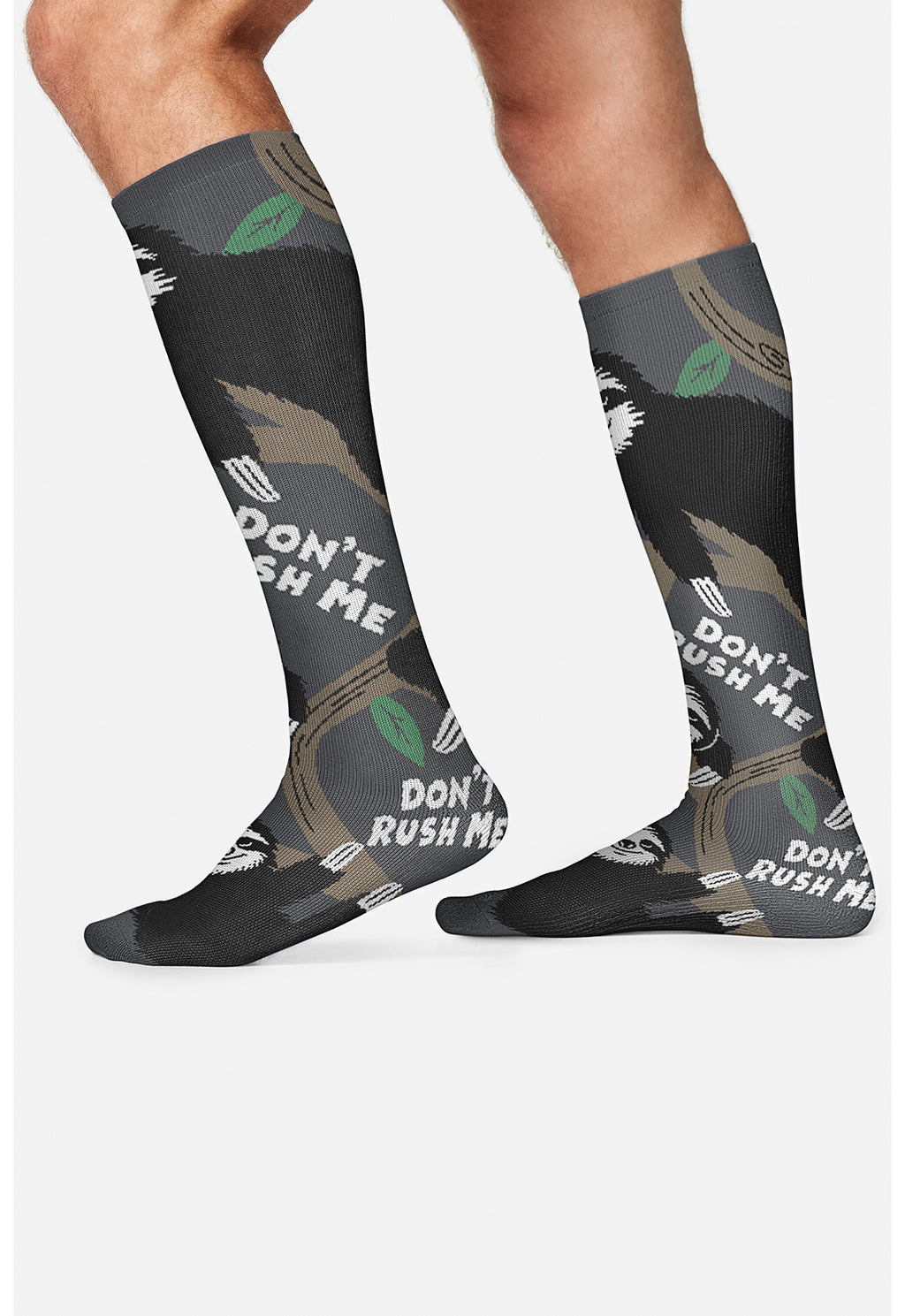 Don't Rush Me - Men's Compression Socks