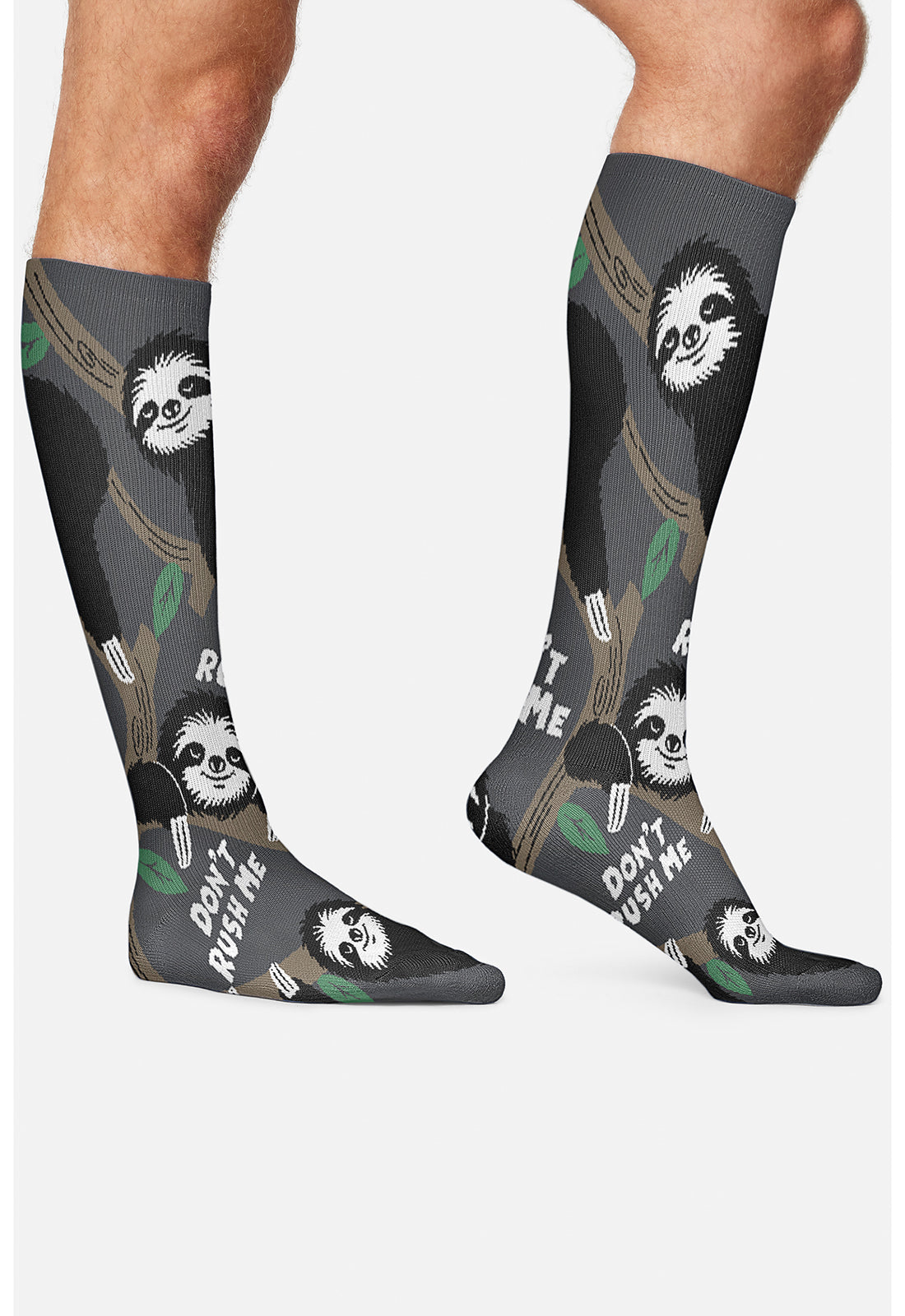 Don't Rush Me - Men's Compression Socks