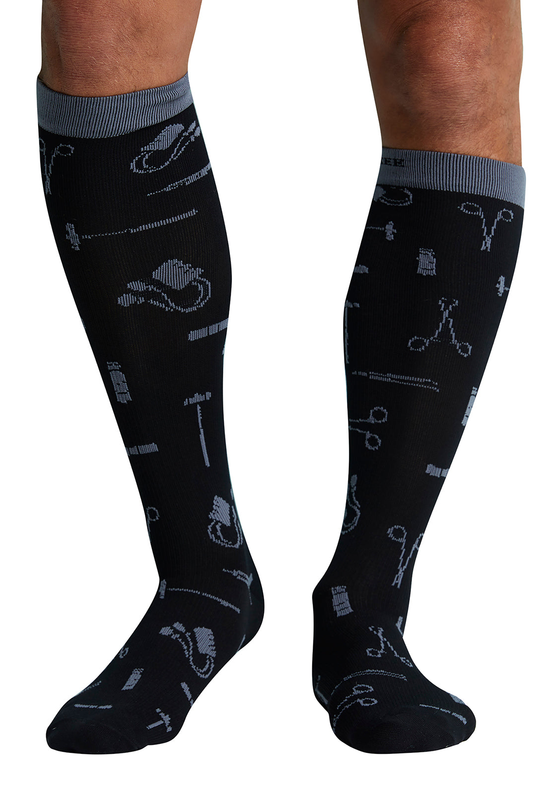 Men's Compression Socks 10-15mmHg Men's Compression Socks Cherokee Legwear Instrumental Helpers  