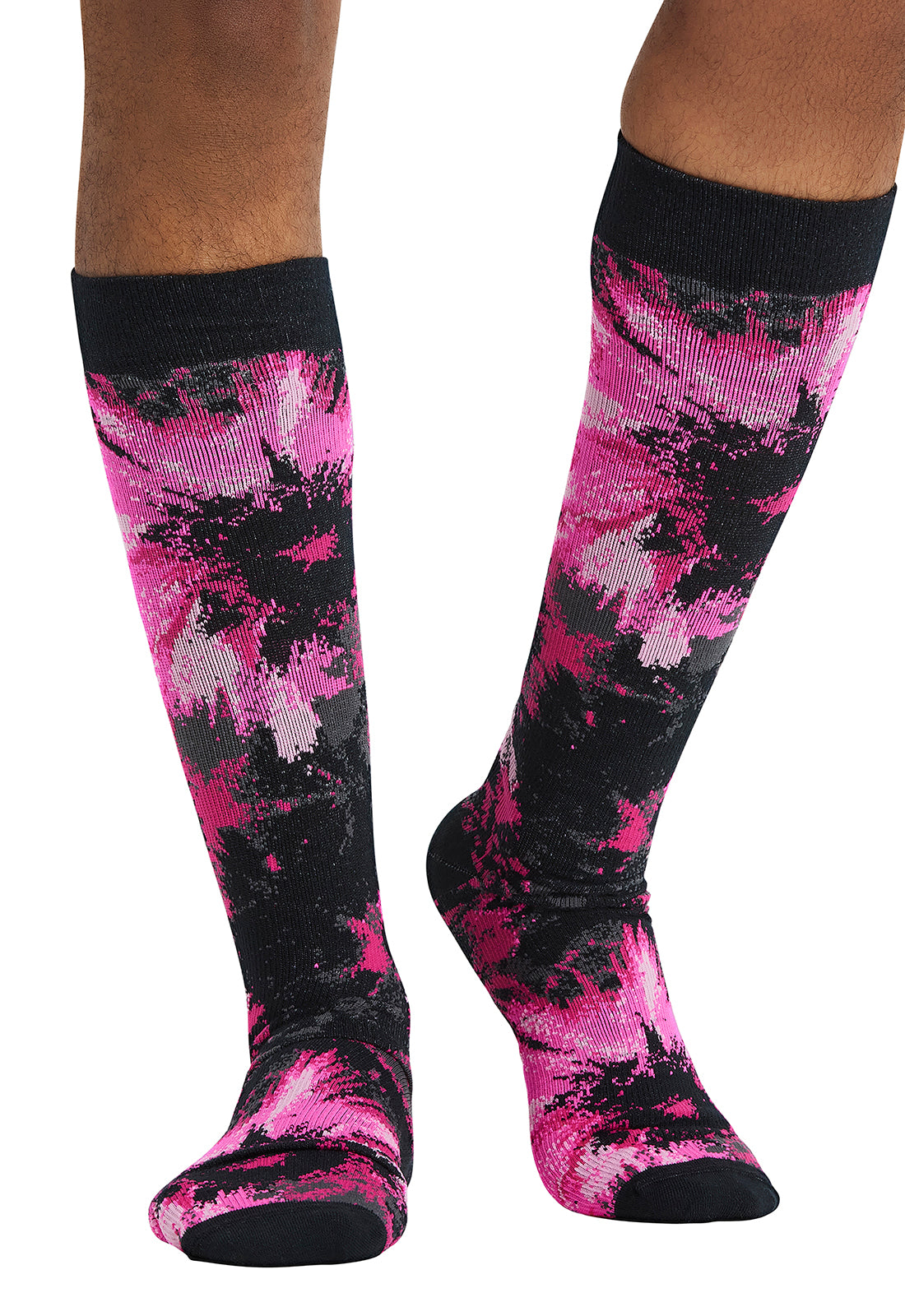 Men's 10-15mmHg Compression Socks Men's Compression Socks Cherokee Legwear Texture Burst  