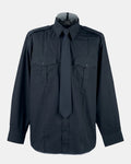 OPUS MS509R Military Long Sleeve Shirt in the colour LAPD Navy.