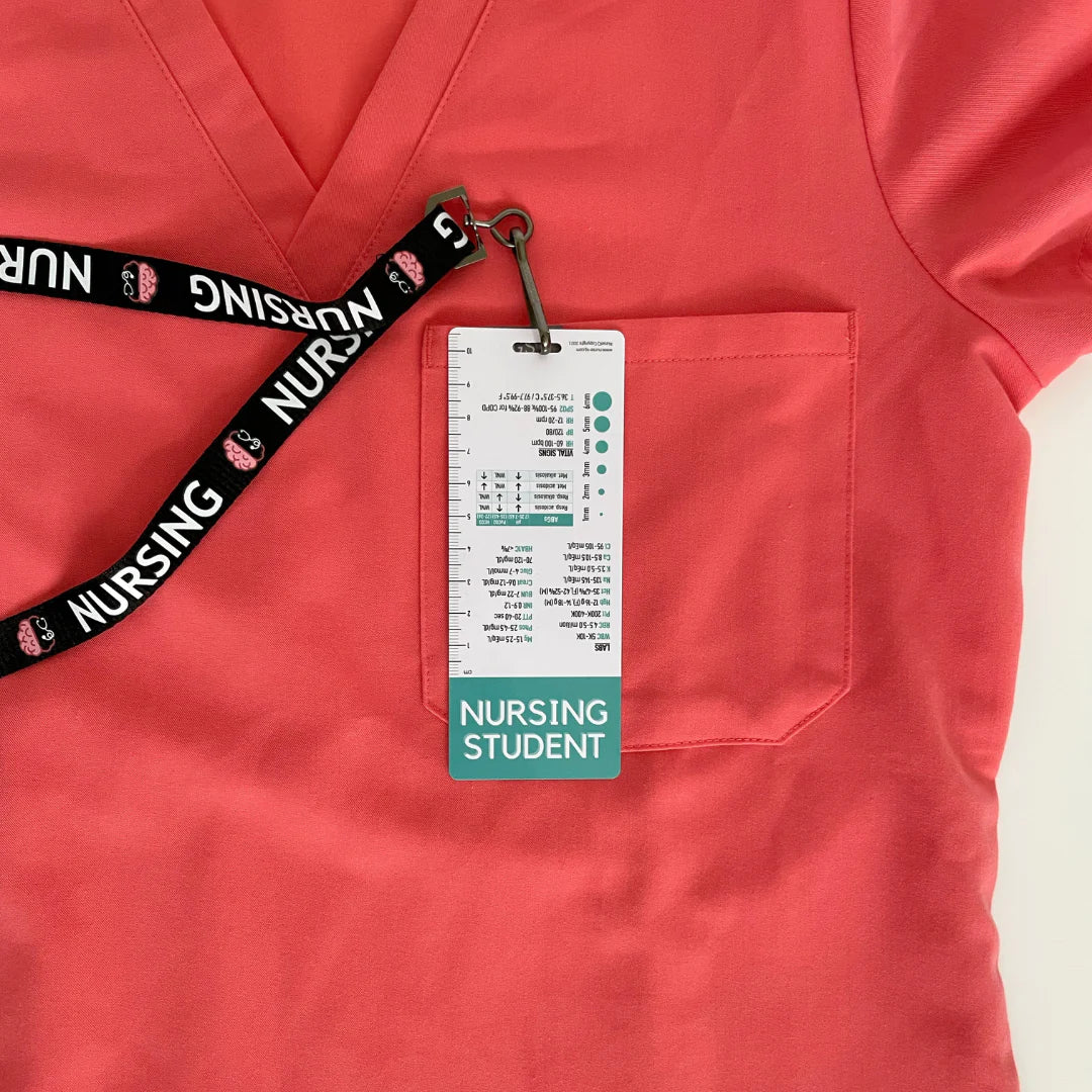 Nursing Student Designation Badge Designation Badge NurseIQ Teal  