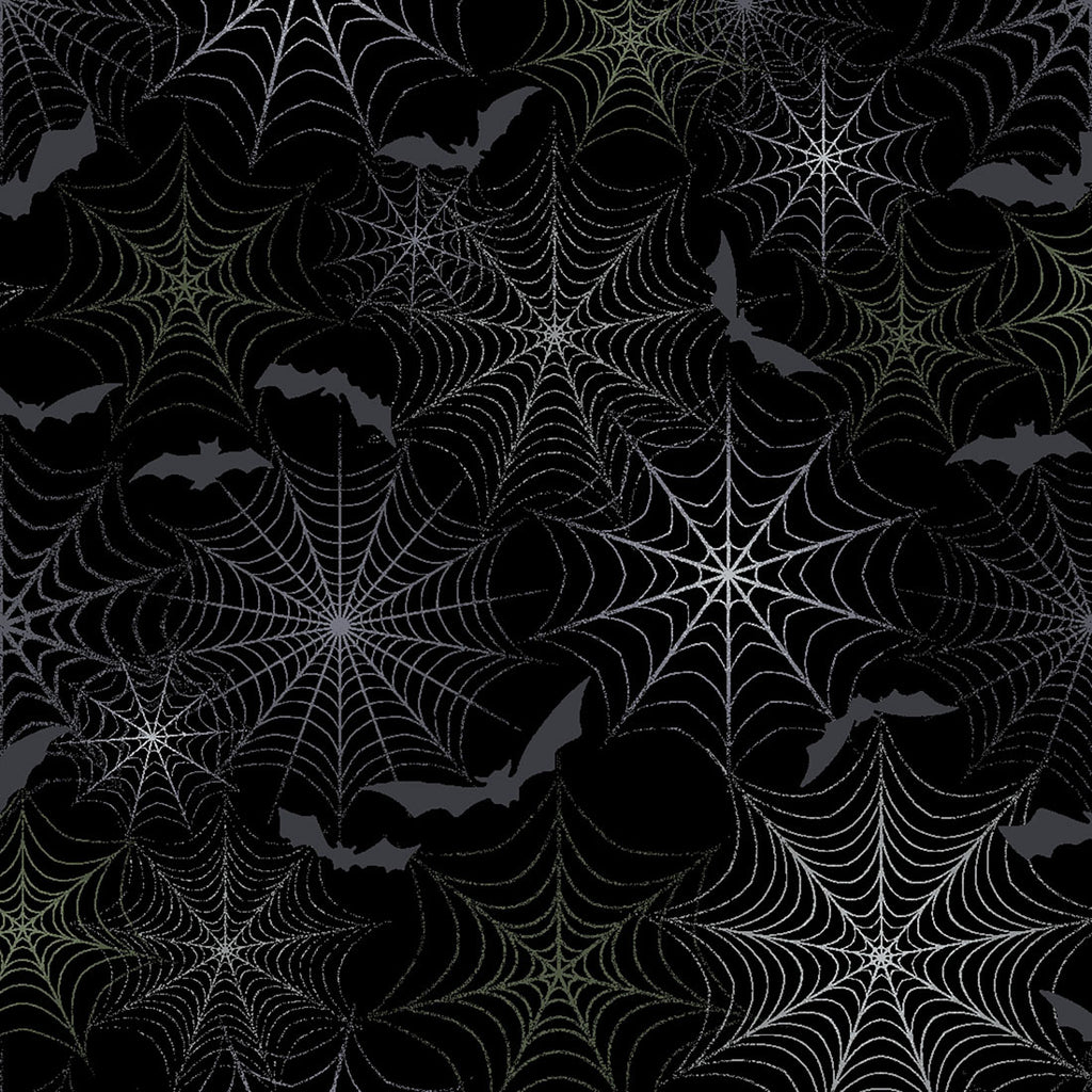 Night Webs - Men’s Halloween Scrub Top Men's Print Scrub Top Cherokee Prints