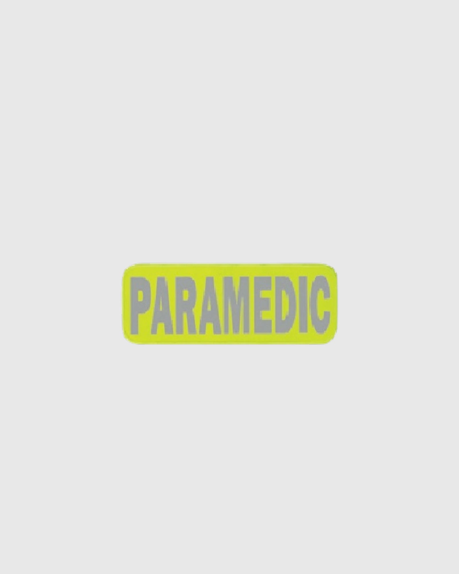 Paramedic Reflective Patches